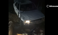 Harran'daki Bu Kazada Sürücünün Burnu Bile Kanamdı Otomobil Hurdaya Döndü