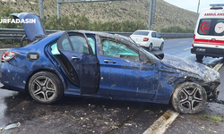 Birecik İle Nizip Arasındaki Otobanda Kaza:2 Yaralı