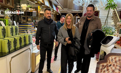 Ünlü Dizi Oyuncusu Büyüktopçu'dan Şanlıurfalı İş İnsanına Sürpriz Ziyaret