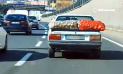 Şanlıurfa'da Bagajda Yerine Üzerinde Taşınan Çuvallar Kazaya Davetiye Çıkardı