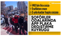 Şanlıurfa'da Plaka Basım Atölyelerinde Uzun Kuyruklar!