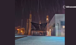 Şanlıurfa'da Akşam Saatlerinde Gök Gürültülü Sağanak Yağış