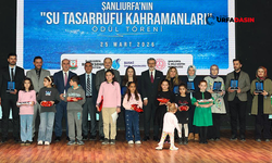 Şanlıurfa’da Su Tasarrufu Kahramanları Ödüllerini Aldı