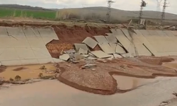 Şanlıurfa'da DSİ'nin Sulama Kanalları da Yağışlarda Zarar Gördü