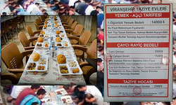 Taziye Evlerindeki Yeni Fiyat Listesi Tartışma Konusu Oldu