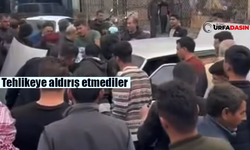 Şanlıurfa Akçakale’de Park Halindeki Araçta Yangın Çıktı