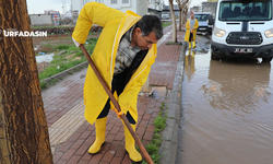 Viranşehir'de Sel Riskine Karşı Teyakkuza Geçildi
