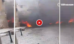 Şanlıurfa'da Trafo Yangını Park Halindeki Araçlara Sıçradı: 3 Araç Kül Oldu