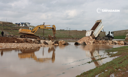 Şanlıurfa Viranşehir Kırsalında Selin Neden Olduğu Hasar Gideriliyor