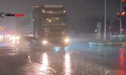 Şanlıurfa Gün Boyu Devam Eden Yağmur Etkisini Artırıyor