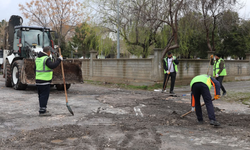 Yağışlarda Oluşan Yol Hasarları için Viranşehir’de Onarım Çalışması Başlatıldı