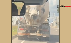 Şanlıurfa'da Beton Mikserler Tehlike Saçıyor