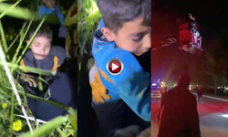 Şanlıurfa'da Gece Vakti Uçurum Kenarında Mahsur Kalan Çocuklar Kurtarıldı