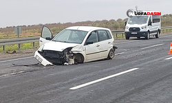 Şanlıurfa'da İki Otomobilin Çarpıştığı Kazada 2 Kişi Yaralandı
