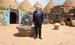 KKTC Eski Cumhurbaşkanı Ersin Tatar, Harran'ı Gezdi