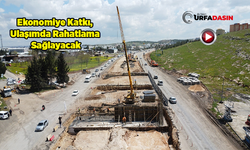 Şanlıurfa'da Evren Sanayi Sitesi Katlı Köprülü Kavşak Projesi Hızlı Devam Ediyor