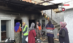 Şanlıurfa'da Evi Yanan Aileye Destek: Ev Yenilenip Teslim Edilecek