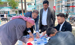 Şanlıurfa Akçakale’de Filistin’e Destek Çağrısı