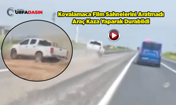 Şanlıurfa'da Kaçakçılar İle Jandarma Kovalamacası Kameraya Yansıdı