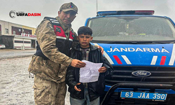 Şanlıurfa'da Jandarma Ekiplerine Mektuplu Teşekkür