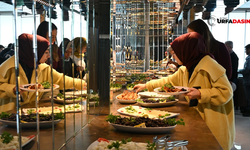 Şanlıurfa Milli Eğitimin Evliya Çelebi Uygulama Oteli Kahvaltı Salonu Hizmete Açıldı