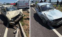 Şanlıurfa'da İki Otomobilin Çarpıştığı Kazada 3 Yaralı