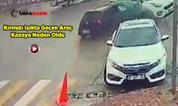 Şanlıurfa'da 3 Kişinin Yaralandığı Feci Kaza Güvenlik Kamerasına Yansıdı