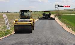 Şanlıurfa'da 6 Mahalleyi Bağlayan Grup Yolu Asfaltla Buluşuyor