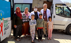 Şanlıurfa Kırsalında Mobil Hizmetle Sağlık Taraması Yapılıyor