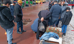 Şanlıurfa Kızıl Yolda Tıkanan Mazgalı Esnaf Temizledi