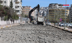Şanlıurfa'da Mustafa Direkli Caddesi Sıcak Asfaltla Yenilenecek