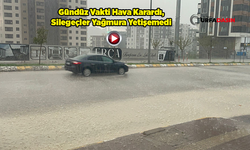 Şanlıurfa Gök Gürültülü Sağanağa Uyandı: Adeta Bardaktan Boşaldı