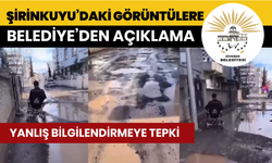 Siverek Belediyesi, Şirinkuyu'daki Altyapı Görüntüleri İçin Sorumluluk Vurgusu Yaptı