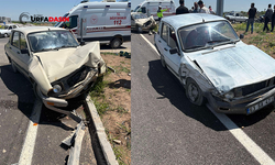 Şanlıurfa'da İki Otomobilin Çarpıştığı Kazada 3 Yaralı