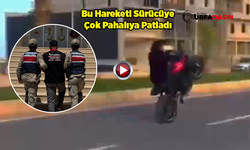 Şanlıurfa'da Motosikleti Tek Teker Üzerinde Kullanan Sürücüye 138 Bin Lira Ceza