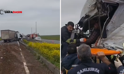 Viranşehir-Mardin Yolunda Tır Kontrolden Çıktı: 1 Yaralı