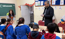 Karaköprü GAP Mesleki ve Teknik Anadolu Lisesinden Tülmen İlkokulu’na Anlamlı Destek