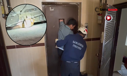 Şanlıurfa'da Elini Asansöre Sıkıştırdı, Neyseki İtfaye Kurtardı