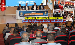 AK Parti Şanlıurfa’da Bütün İlçelerde Mahalle Başkanlarıyla Toplantı Yapıyor