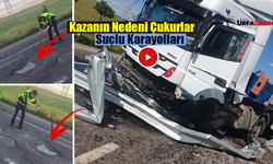 Şanlıurfa Mardin Arasındaki Yol Çukurlardan Tarla Gibi Her Gün Kaza Oluyor