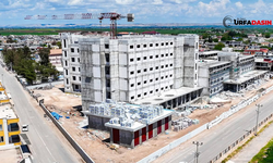 Harran’da Yeni Devlet Hastanesi İnşaatı Hızla Yükseliyor