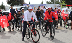 Şanlıurfa Viranşehir'de Bisiklet Şenliğinde Kaymakam 19 Mayıs İçin Pedal Çevirdi