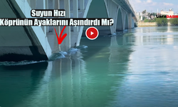 Baraj Kapakları Açıldı, Birecik Köprüsünün Altından Akan Suyun Hızı Korkuttu!
