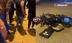 Şanlıurfa'da Otomobilin Çarptığı Motosikletin Sürücüsü Yaralandı