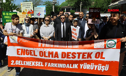 Şanlıurfa Siverek’te Engelliler Haftası Farkındalık Yürüyüşü Düzenlendi