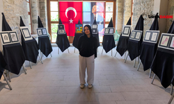 Önce Şanlıurfa'ya Sonra Edirne Keşan'a Yerleşen Suriyeli Zeynep'in Resim Sergisi