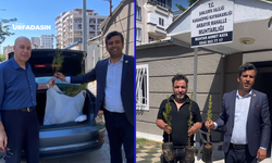 Karaköprü Akbayır Mahallesi Muhtarından Yeşile Destek Atağı
