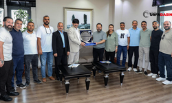 Şanlıurfa Amatör Spor Kulüpleri Federasyonundan Başkan İnan'a Teşekkür Ziyareti