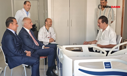 Şanlıurfalı Ünlü Türkücü Tatlıses'e Bakan Ersoy'dan Ziyaret