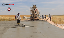 Şanlıurfa'da 3 İlçenin Kırsalı Beton Yolla Birbirine Bağlanacak